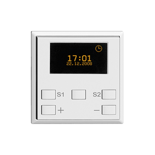 Astro-Zeitschaltuhr Uni-Dimmer 1K 2T Zeptrion EDIZIOdue F